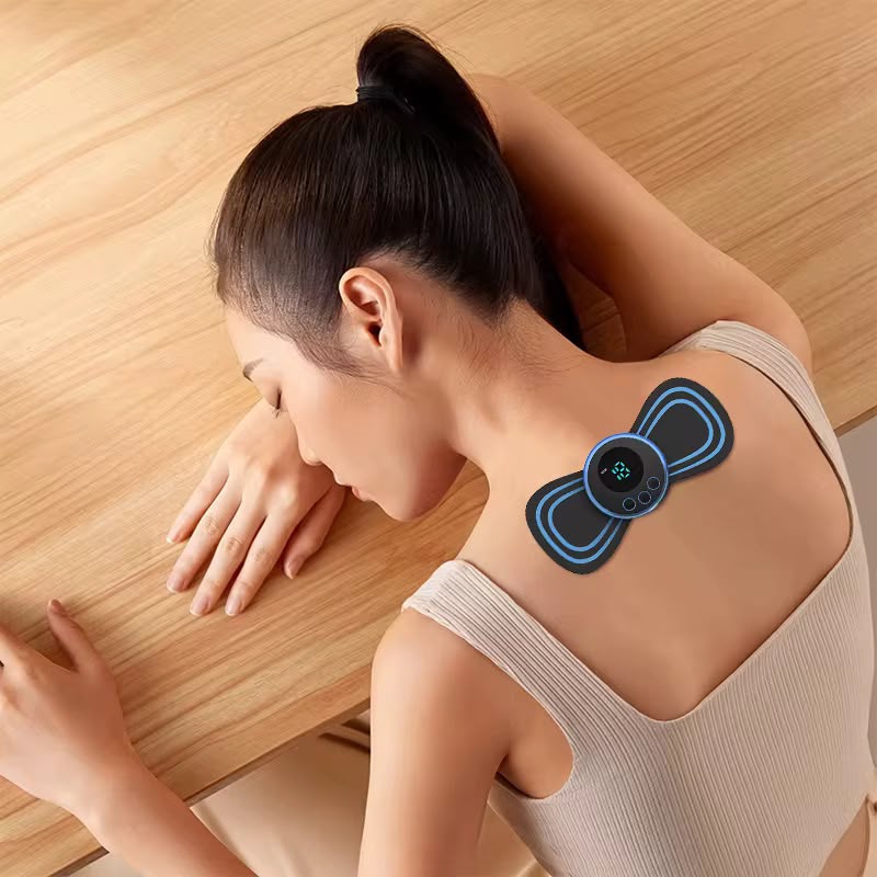 ⚡ Mini Masseur Électrique EMS – Relaxation Musculaire à Tout Moment