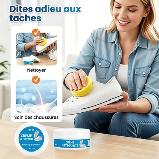 Crème Nettoyante pour Chaussures