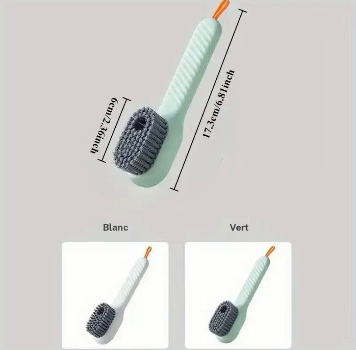 Brosse de Nettoyage Premium avec Réservoir Intégré