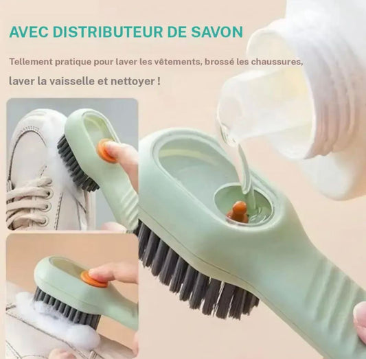 Brosse de Nettoyage Premium avec Réservoir Intégré