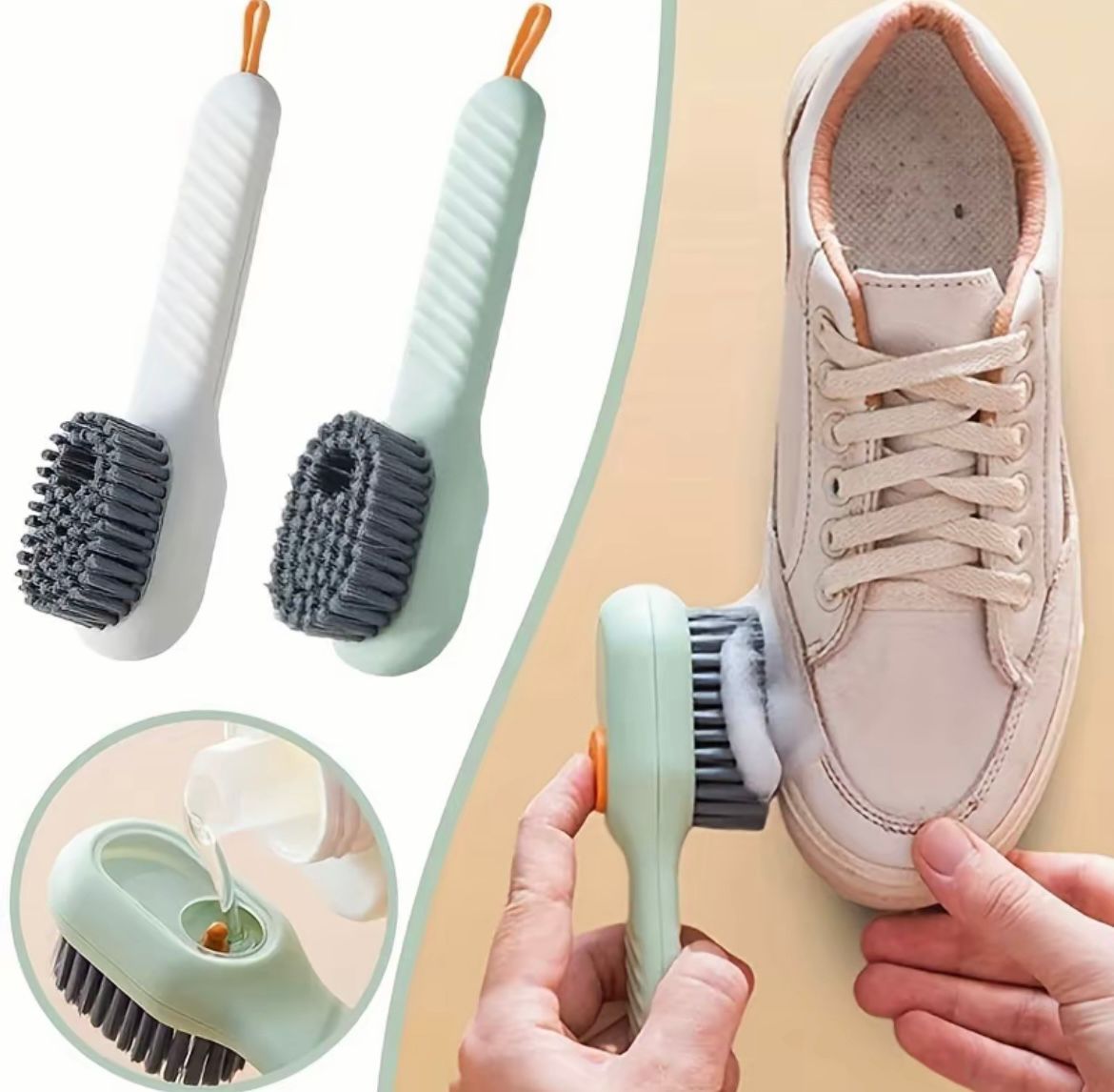 Brosse de Nettoyage Premium avec Réservoir Intégré